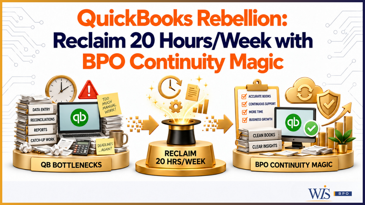 QuickBooks Rebellion: Reclaim 20 Hours/Week with BPO Continuity Magic